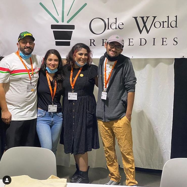 Olde World Remedies Team at NECANN Boston 2021