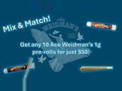Ace Weidman's Pre-roll Mix & Match!